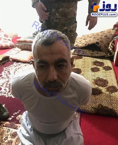اولین تصویر از پسر عموی ابوبکر البغدادی بعد بازداشت