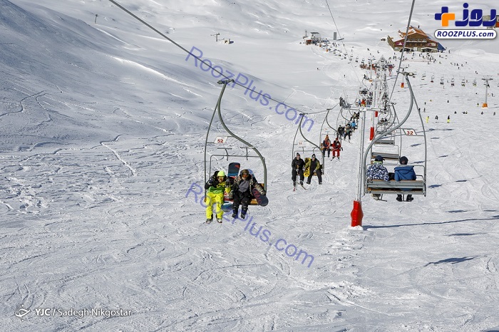 تفریحات زمستانی در پیست اسکی توچال +عکس