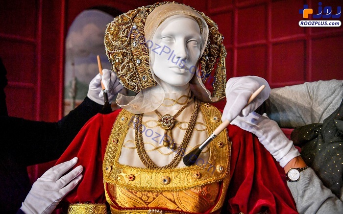مجسمه همسر چهارم یکی از شاهان انگلیس +عکس