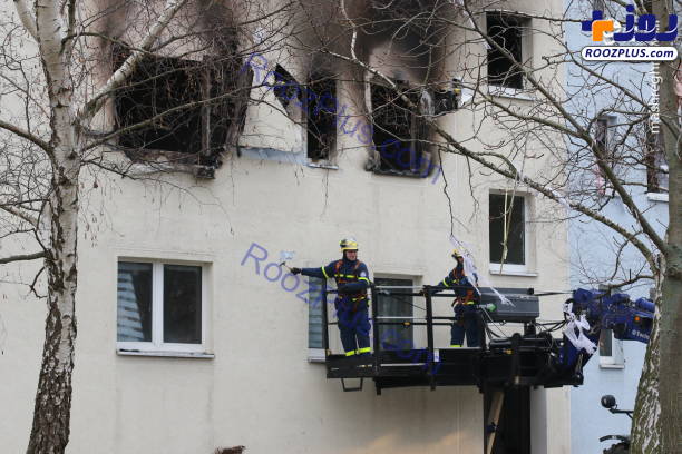 انفجار مرگبار ساختمان در آلمان+تصاویر