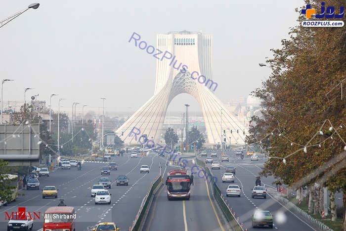 عکس/هوای تهران در شرایط اضطرار