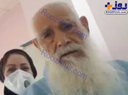 بهبودی پیرمرد ۱۰۱ ساله مبتلا به کرونا در گلستان+عکس