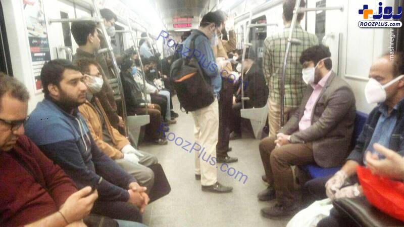 وضعیت متروی تهران در 16 فروردین! +عکس