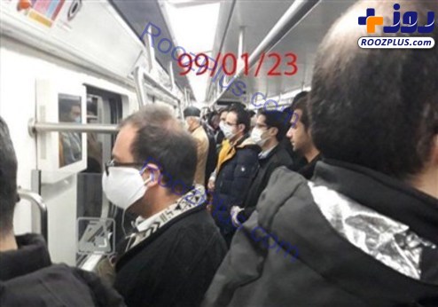 وضعیت وخیم امروز متروی تهران در فاصله‌گذاری هوشمند + عکس