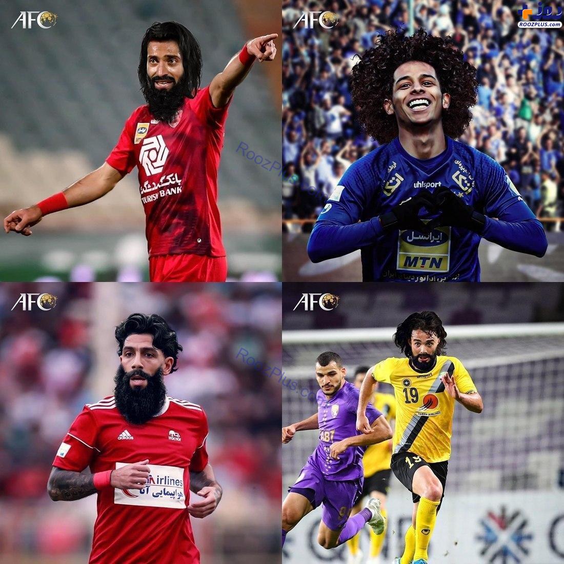 چهره فوتبالیست های ایرانی پس از دوران قرنطینه +عکس