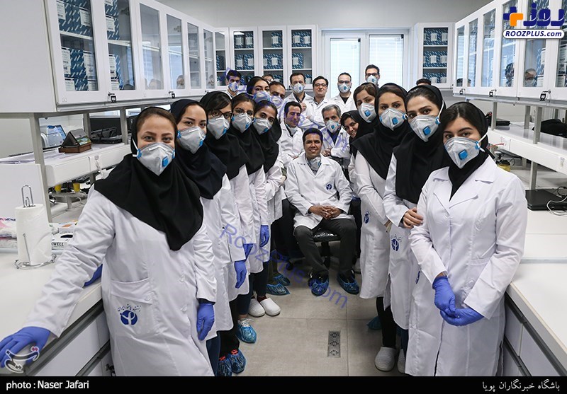 آزمایشگاه تست کرونا در انستیتو پاستور ایران +عکس