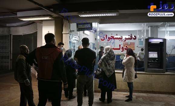 صف ثبت نام سیم کارت در جنوب تهران/عکس