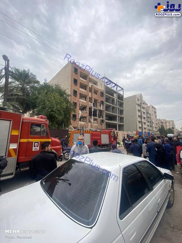 انفجار منزل مسکونی در اهواز+عکس