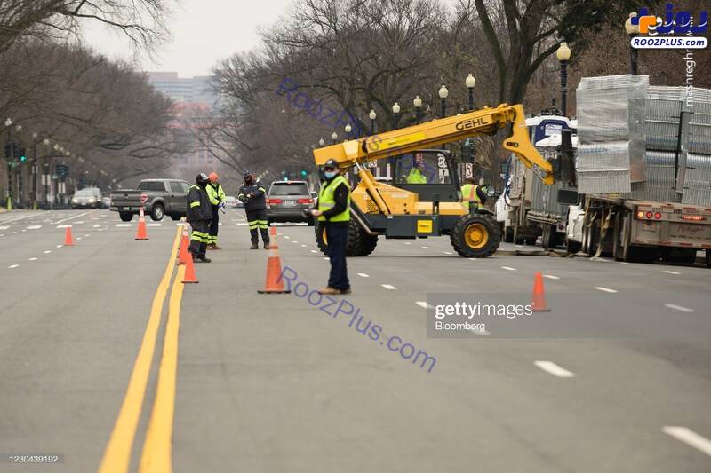 تدابیر امنیتی به دور کاخ سفید پیش از تظاهرات/عکس