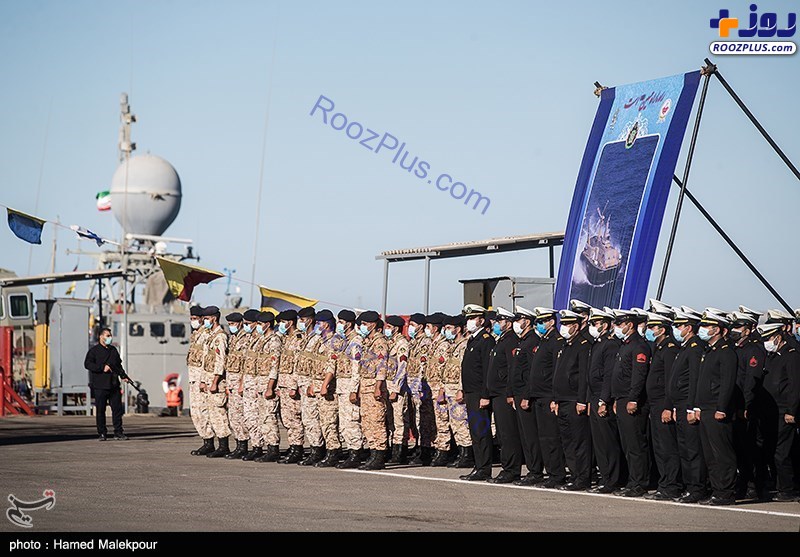 مراسم الحاق ناو موشک‌انداز زره به ناوگان نیروی دریایی ارتش +عکس