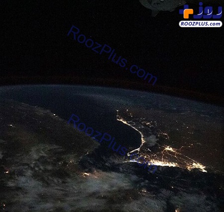 جدیدترین عکس خلیج‌فارس از فضا