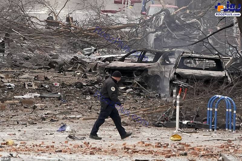 خسارات انفجار نشویل آمریکا+تصاویر