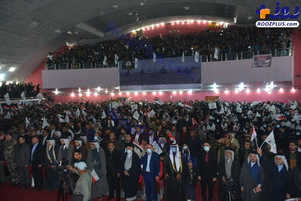 برگزاری مراسم بزرگداشت شهیدان «سلیمانی» و «المهندس» در عراق + تصاویر