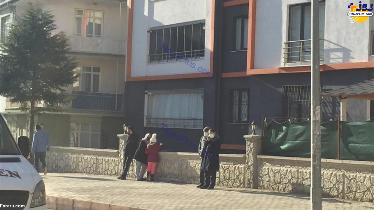 عکس/حضور مردم الازیغ ترکیه در خیابان ها پس از زلزله
