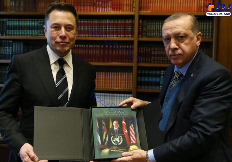 ماجرای دیدار اردوغان و ایلان ماسک +عکس