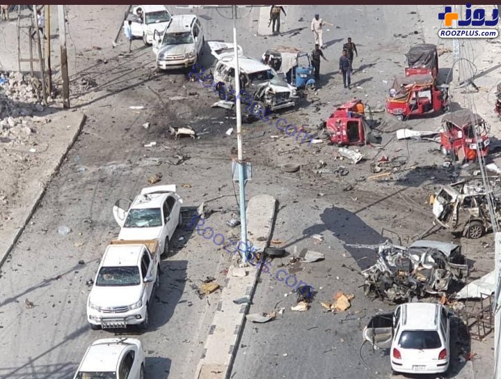 انفجار خودرو بمب‌گذاری ‌شده در نزدیکی کاخ ریاست‌جمهوری سومالی +عکس