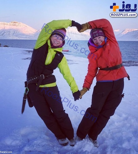 زندگی دو زن تنها در قطب شمال + عکس