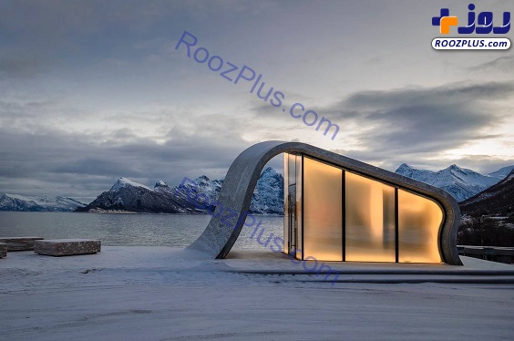 معماری جالب توالت های بین راهی در نروژ/عکس
