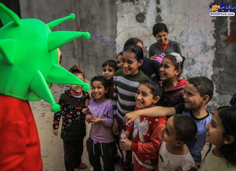 ظاهر کرونایی معلم فلسطینی+عکس