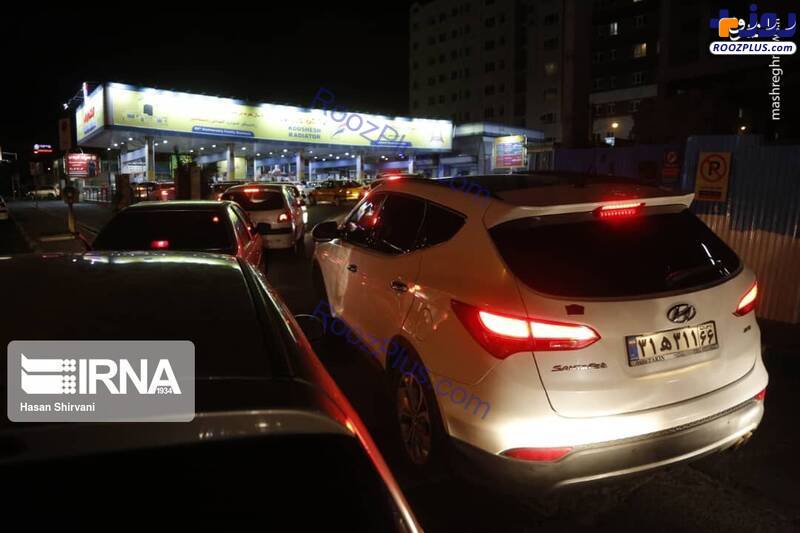 وضعیت پمپ بنزین های تهران بعد از زلزله/عکس