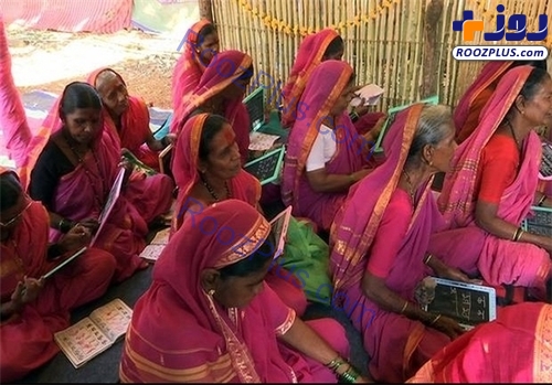 مدرسه مادربزرگ‌ها در هند + عکس