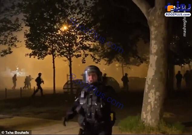 خشونت پلیس فرانسه در کنترل قرنطینه/عکس