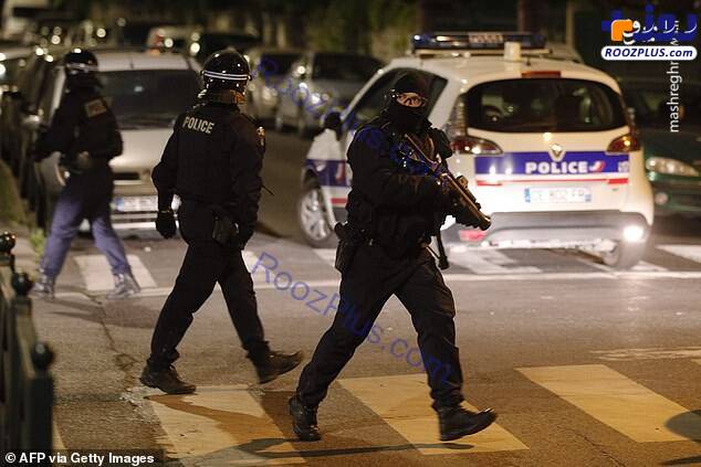 خشونت پلیس فرانسه در کنترل قرنطینه/عکس