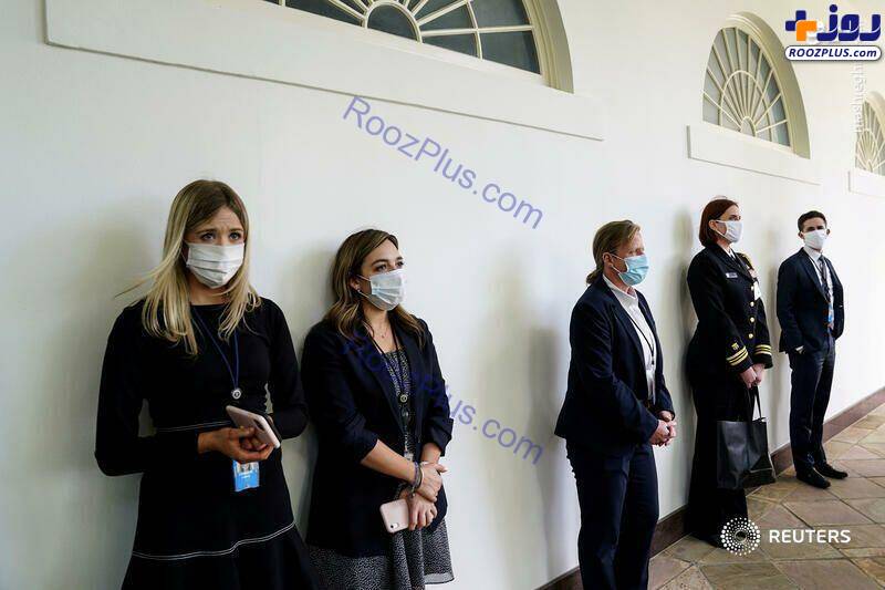 اجبار ماسک در کاخ سفید