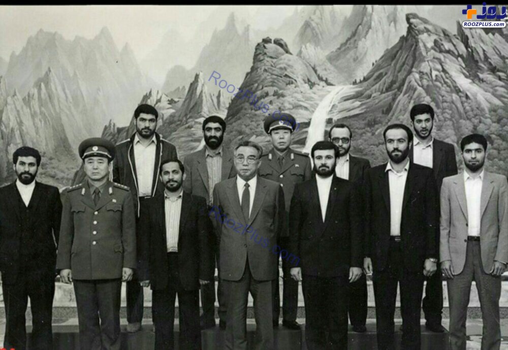 دیدار نظامی شهید طهرانی مقدم با کیم ایل سونگ رهبر کره شمالی +عکس