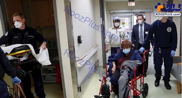 بخش بیماران کرونا در بیمارستان شیکاگو + تصاویر