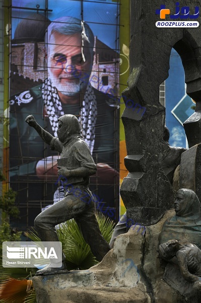 نمادهای روز قدس در تهران +عکس