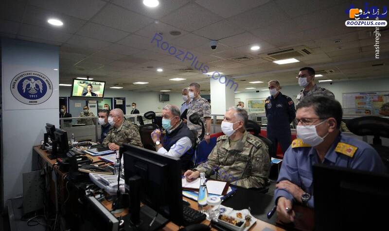 اتاق عملیات ترکیه در عملیات علیه PKK +عکس