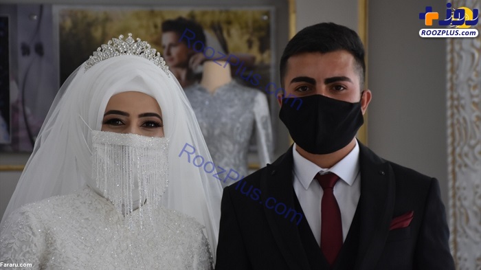 ماسک عروس هم به بازار آمد! +عکس