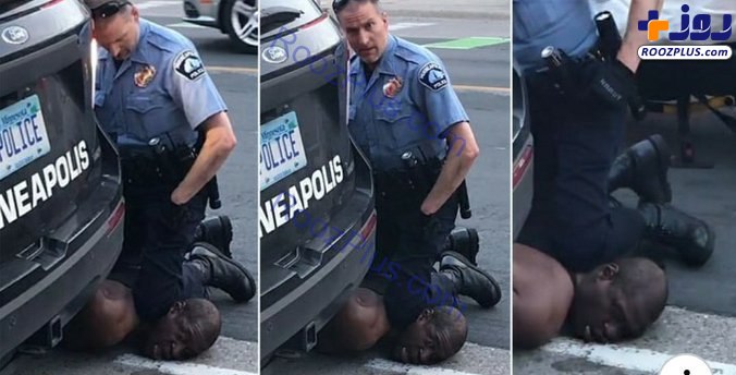 عکس/ خشونت منجر به قتل پلیس آمریکا علیه یک سیاهپوست