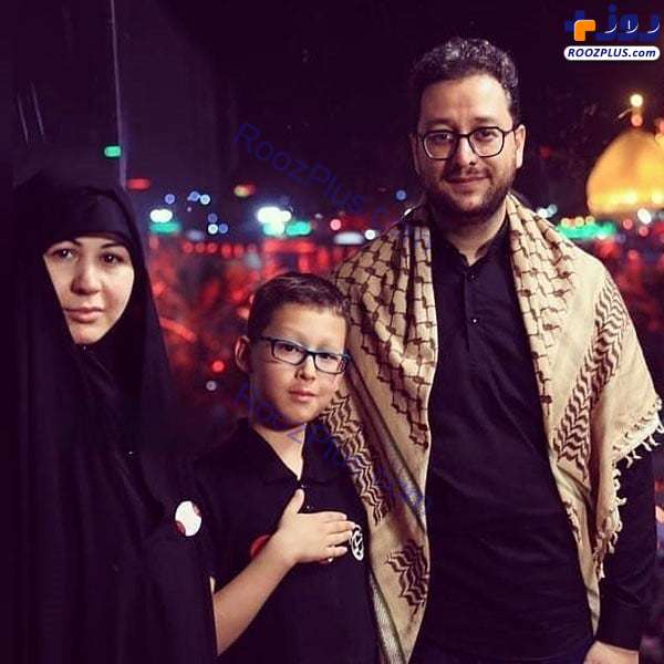 عکسی از سید بشیر حسینی به همراه خانواده اش