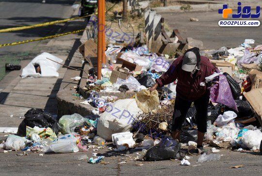 اجساد کرونایی کنار زباله‌دانی‌ها در خیابان!/عکس