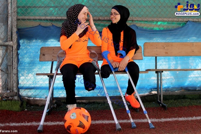 نوجوانان فوتبالیست فلسطینی که به دست اسرائیل معلول شده اند + تصاویر