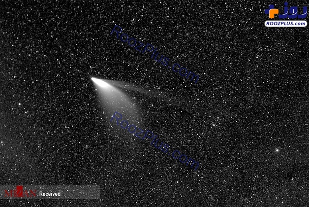 عکس/ درخشان‌ترین ستاره دنباله دار