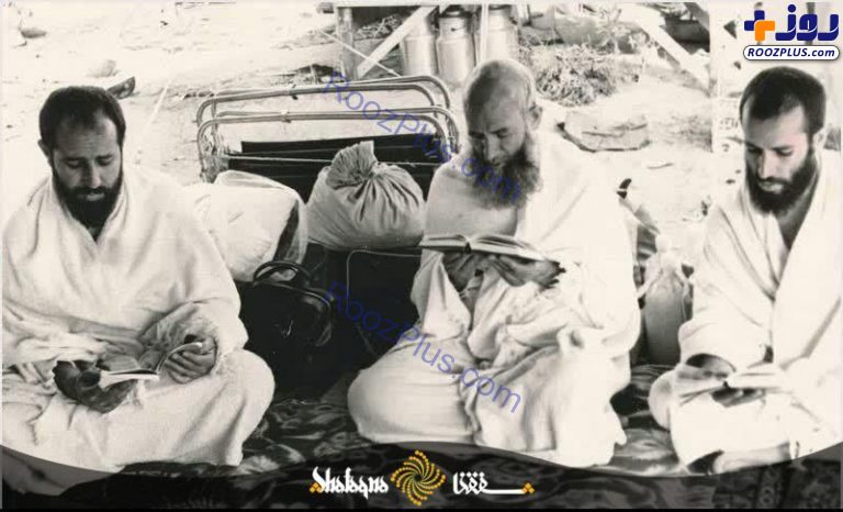 تصویری نادر از آیت الله العظمی گلپایگانی هنگام قرائت دعای عرفه