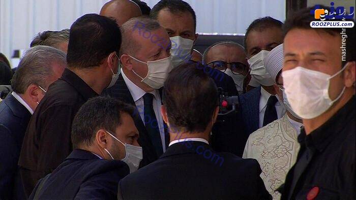 اردوغان در نخستین نماز جمعه مسجد ایاصوفیه