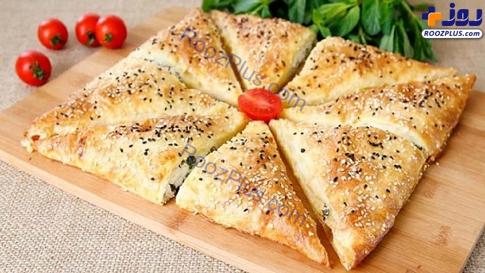 طرز تهیه بورک سبزیجات یک غذای فوری و خوشمزه ترکیه‌ای