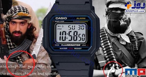 چرا تروریست ها به ساعت مچی کاسیو علاقه دارند!؟+عکس