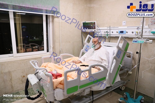 عیادت از شیخ حسین انصاریان در بیمارستان/عکس