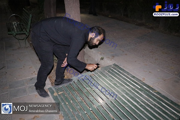 عملیات شبانه دستگیری توزیع کننده مواد مخدر غرب تهران +عکس