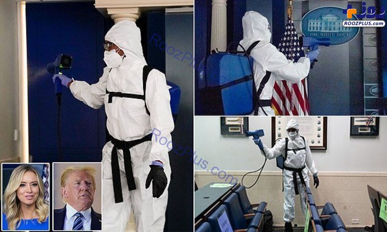 وحشت در کاخ سفید به دلیل کرونای ترامپ/عکس