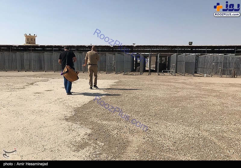 عکس/خلوتی پایانه مرزی مهران در آستانه اربعین