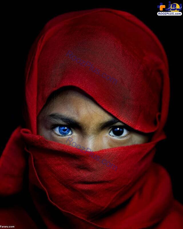 قبیله‌ای با رنگ چشمانی عجیب و زیبا! +عکس