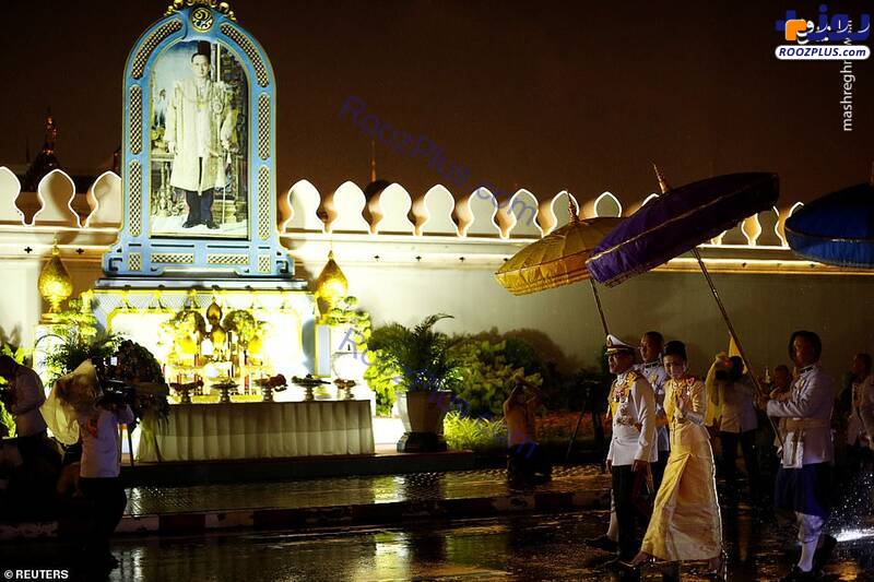 مراسم چهارمین سال درگذشت پادشاه تایلند +عکس