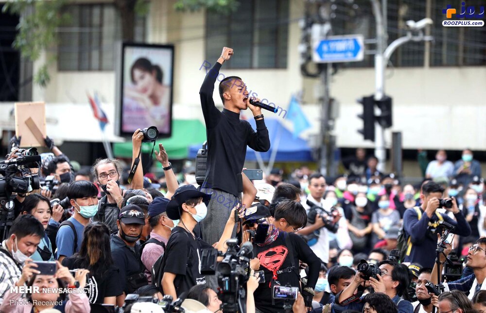 عکس/بازگشت هزاران معترض تایلندی به خیابان‌ها