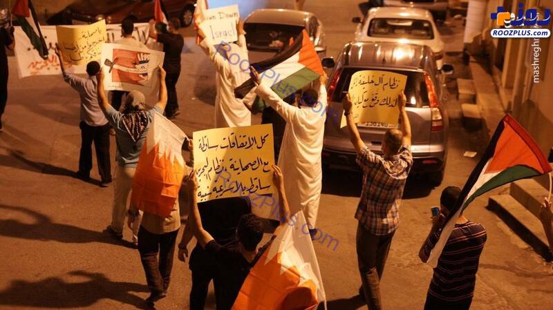 عکس/تظاهرات شبانه در بحرین